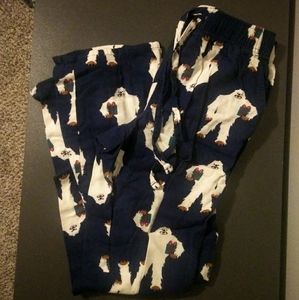 Old Navy Yeti Christmas Printes PJ Pants